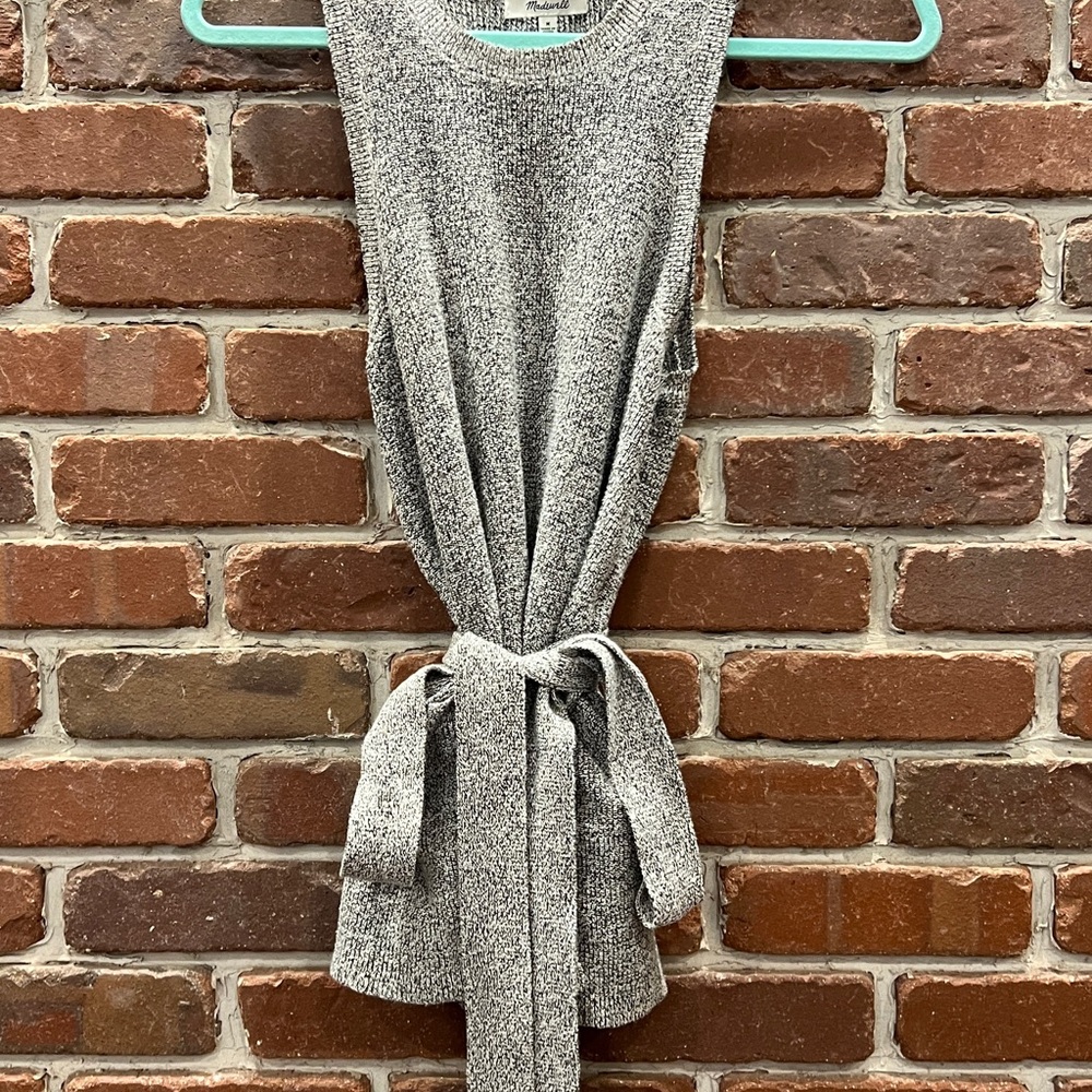 Madewell Gray Knit Top